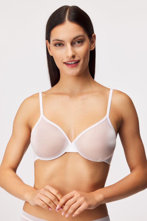 Gossard Nepodložen modrček Gossard Glossies White