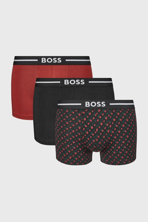HUGO BOSS 3PACK Boksarice BOSS Bold Design