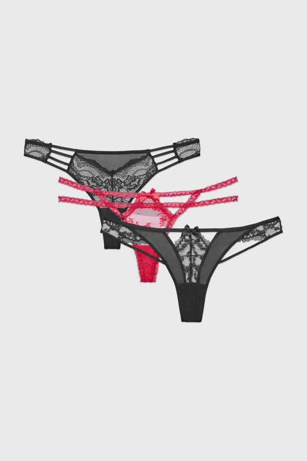 Hunkemöller 3PACK Tangice Izara