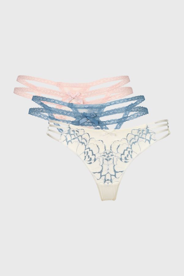 Hunkemöller 3PACK Tangice Lesley