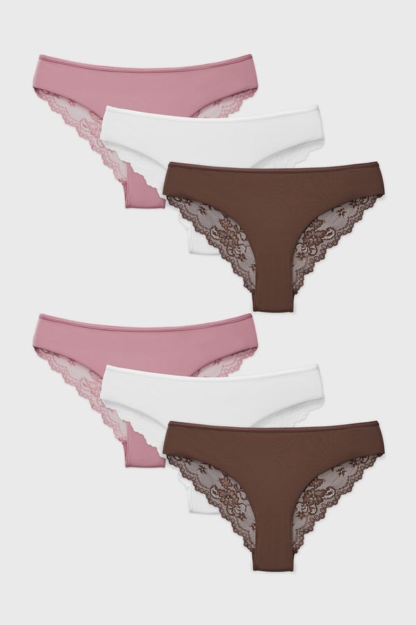 Hunkemöller 6PACK Brazilke Invisible