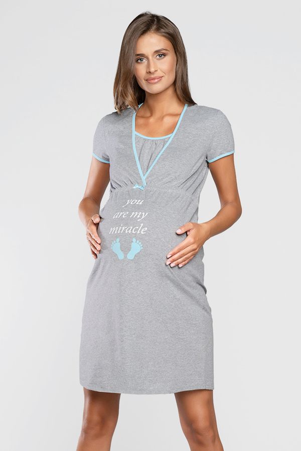 Italian Fashion Spalna srajca za nosečnice in dojenje Carlina