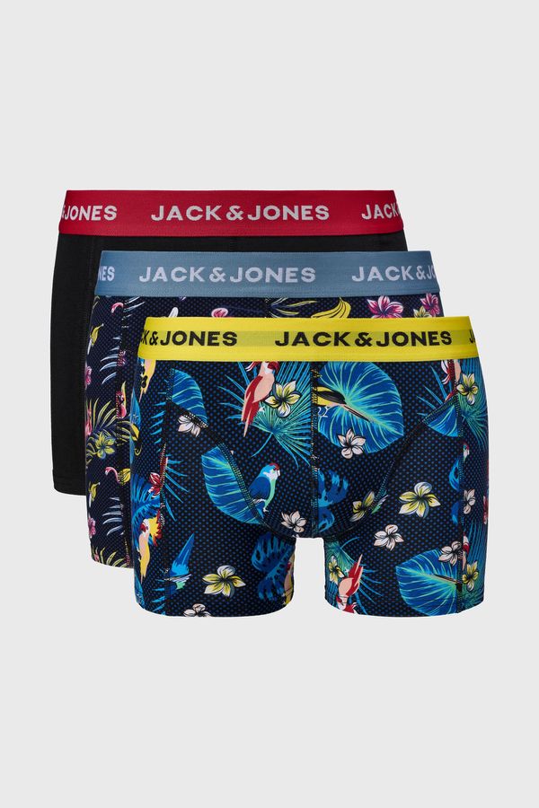 Jack & Jones 3PACK Boksarice JACK AND JONES Flower bird