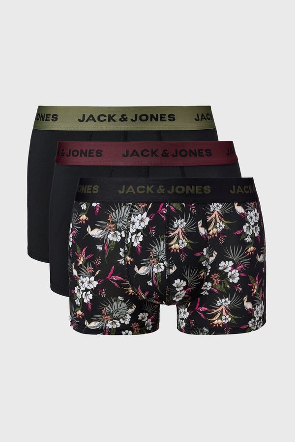Jack & Jones 3PACK Boksarice JACK AND JONES Flowers