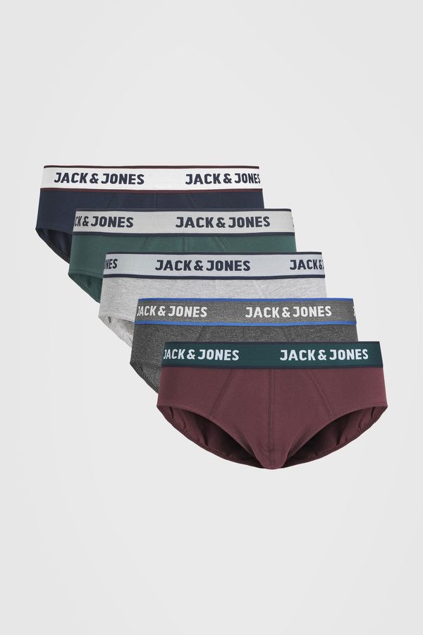 Jack & Jones 5 PACK spodnjice JACK AND JONES Solid