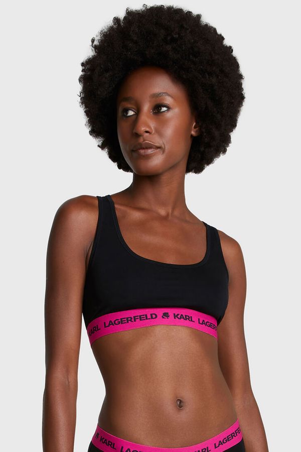 Karl Lagerfeld Modrček Karl Lagerfeld Bralette