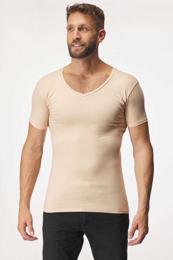 MEN-A 2PACK Nevidna majica za pod srajco MEN-A z blazinicami za znoj