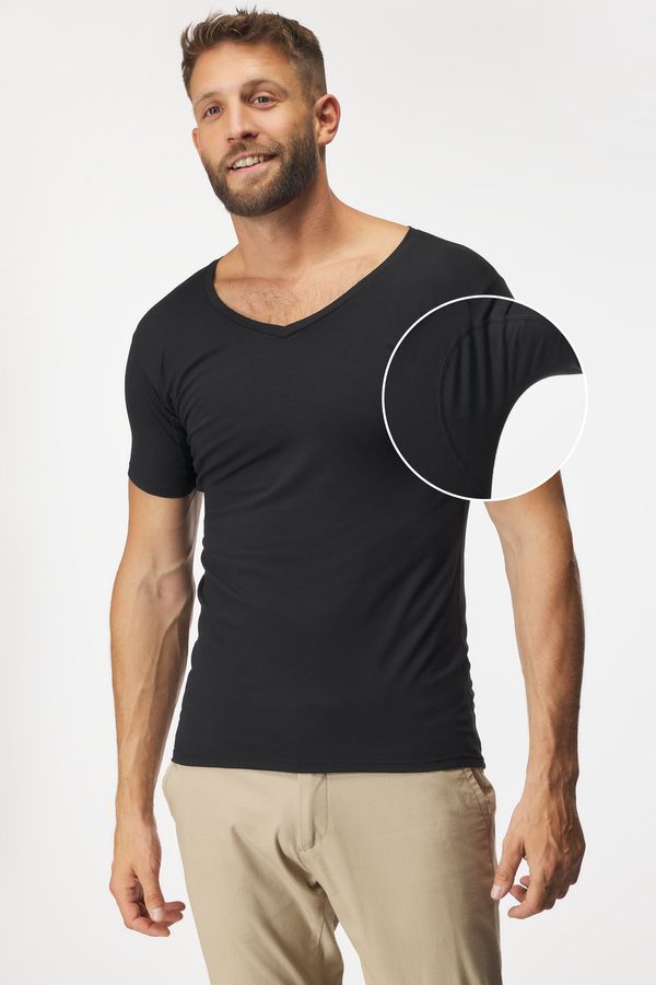 MEN-A Nevidna majica za pod srajco MEN-A z blazinicami za znoj