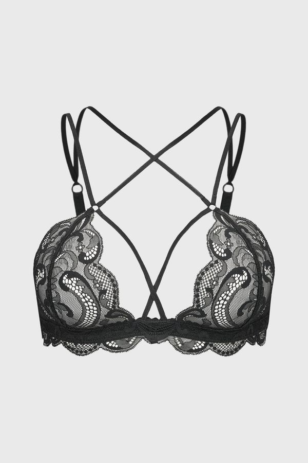 Midnight Seduction Erotičen modrček Dark Passion Bralette