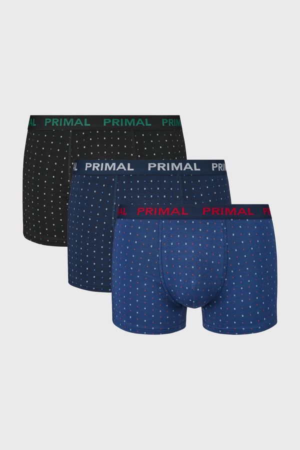 PRIMAL 3PACK Bombažne boksarice Troy