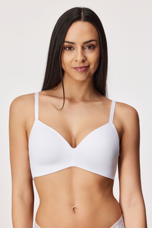 Sassa Podložen modrček Soft Lace, brez kosti