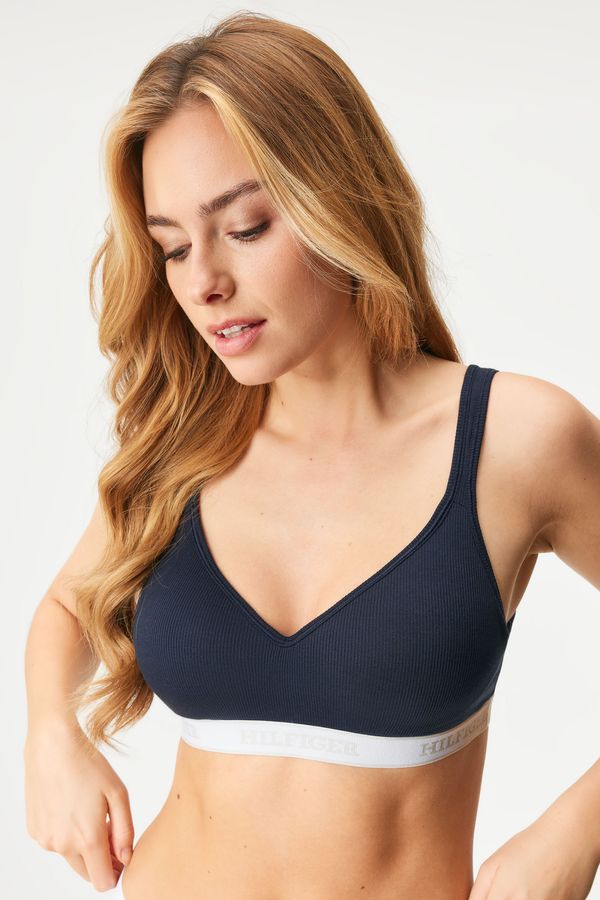 Tommy Hilfiger Modrček Tommy Hilfiger Monotype Bralette