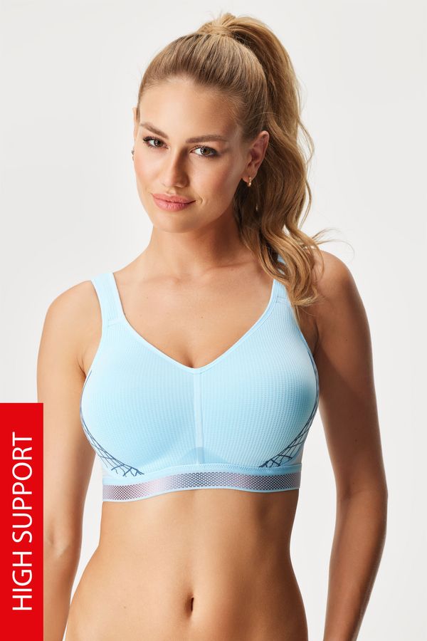 Triumph Športni modrček Triumph Triaction Cardio Cloud Sky Blue