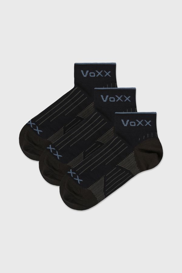 VoXX 3 PACK športne nogavice Azul