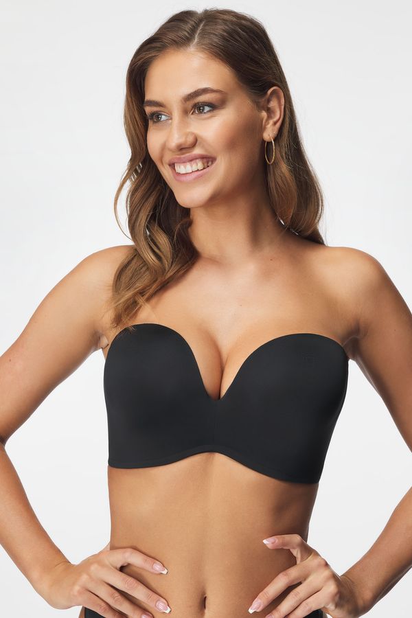 Wonderbra Modrček Wonderbra Ultimate Strapless bardot Double Push-Up brez kosti