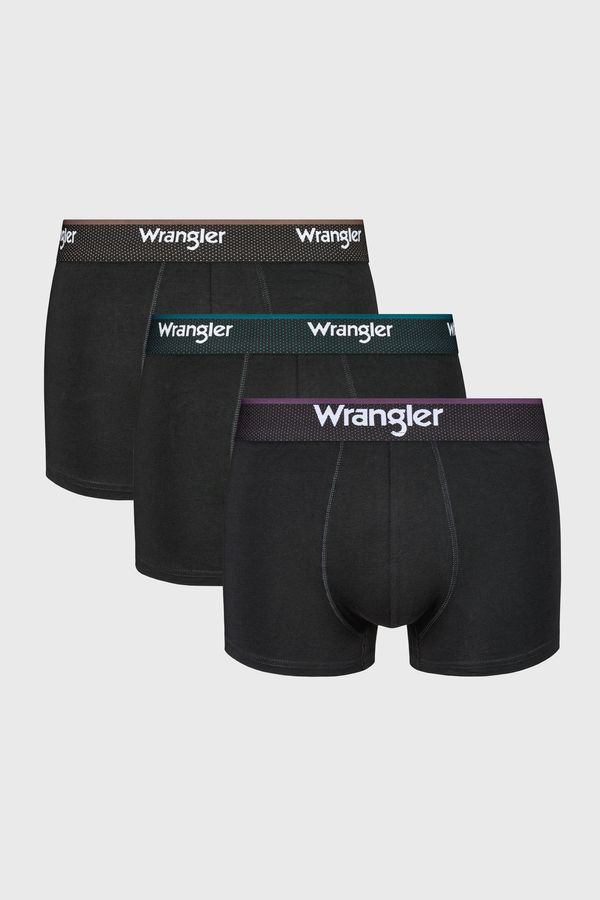 Wrangler 3PACK Bombažne boksarice Wrangler Twain