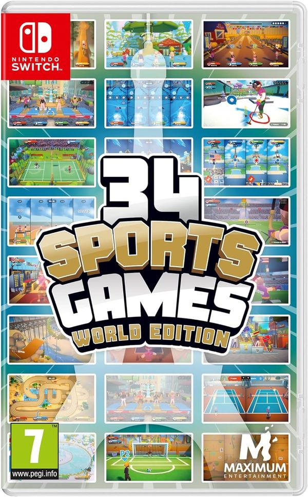 Maximum Games 34 SPORTS GAMES - WORLD EDITION NINTENDO SWITCH