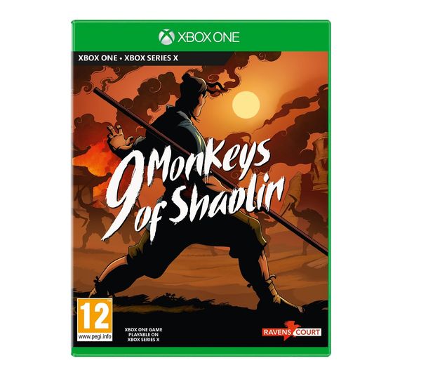 Buka 9 MONKEYS OF SHAOLIN XBOX