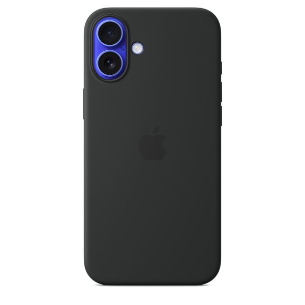 Apple APPLE IPHONE 16 PLUS SILICONE CASE BLACK