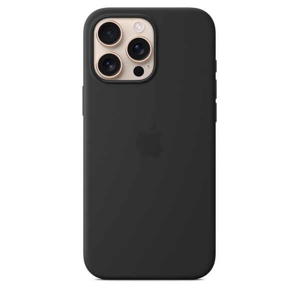 Apple APPLE IPHONE 16 PRO MAX SILICONE CASE BLACK