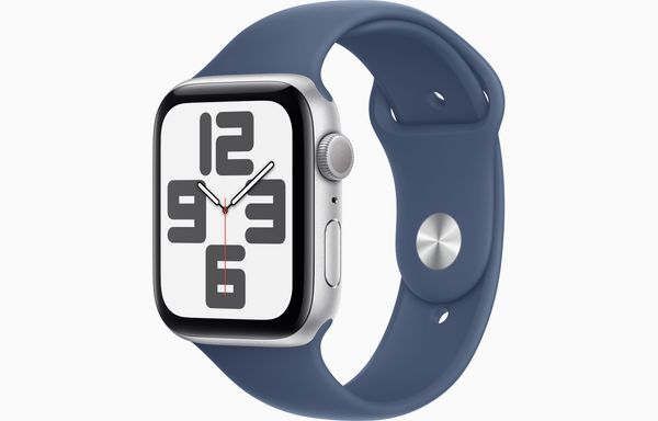 Apple APPLE WATCH SE GPS 44MM SILVER DENIM BAND M/L