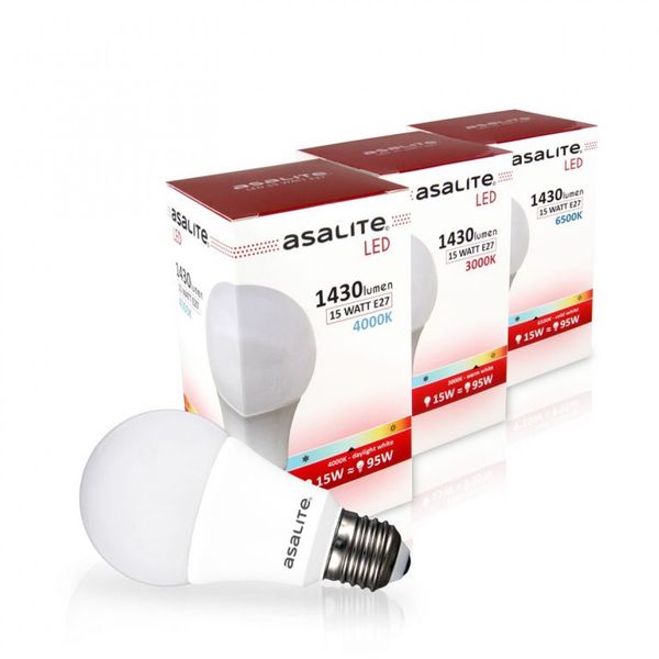 Asalite ASALITE LED E27 15W SIJALKA 3000K 1430LM