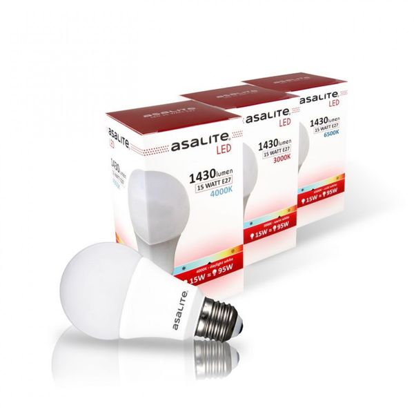 Asalite ASALITE LED E27 15W SIJALKA 6500K 1430LM