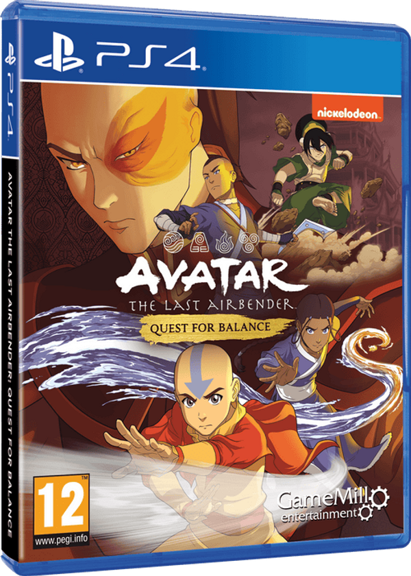 GameMill Entertainment AVATAR THE LAST AIRBENDER QUEST FOR BALANCE PS4