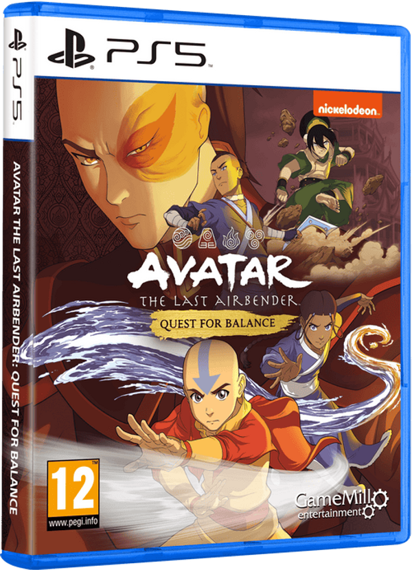 GameMill Entertainment AVATAR THE LAST AIRBENDER QUEST FOR BALANCE PS5