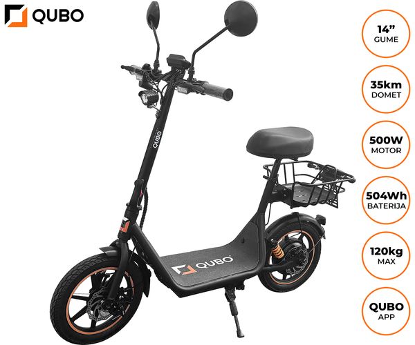 Qubo BEST 14", 500W EL.SKIRO QUBO