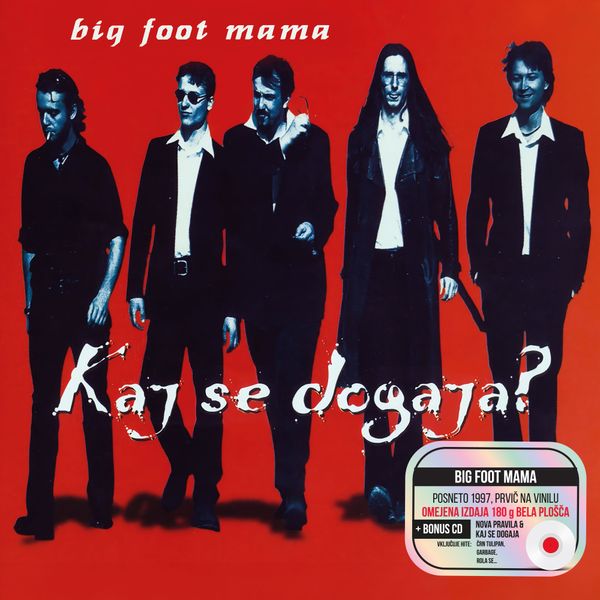 POSNETI MEDIJI BIG FOOT MAMA - LP+CD/KAJ SE DOGAJA? (BELA PLOŠČA)