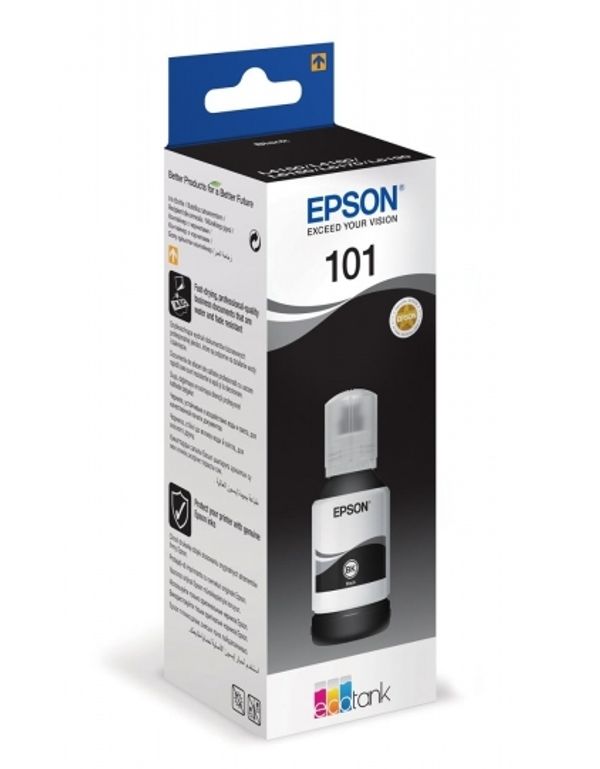 Epson ČRNILO ČRNO 101 T03V1 EPSON STEKLENIČKA ECOTANK