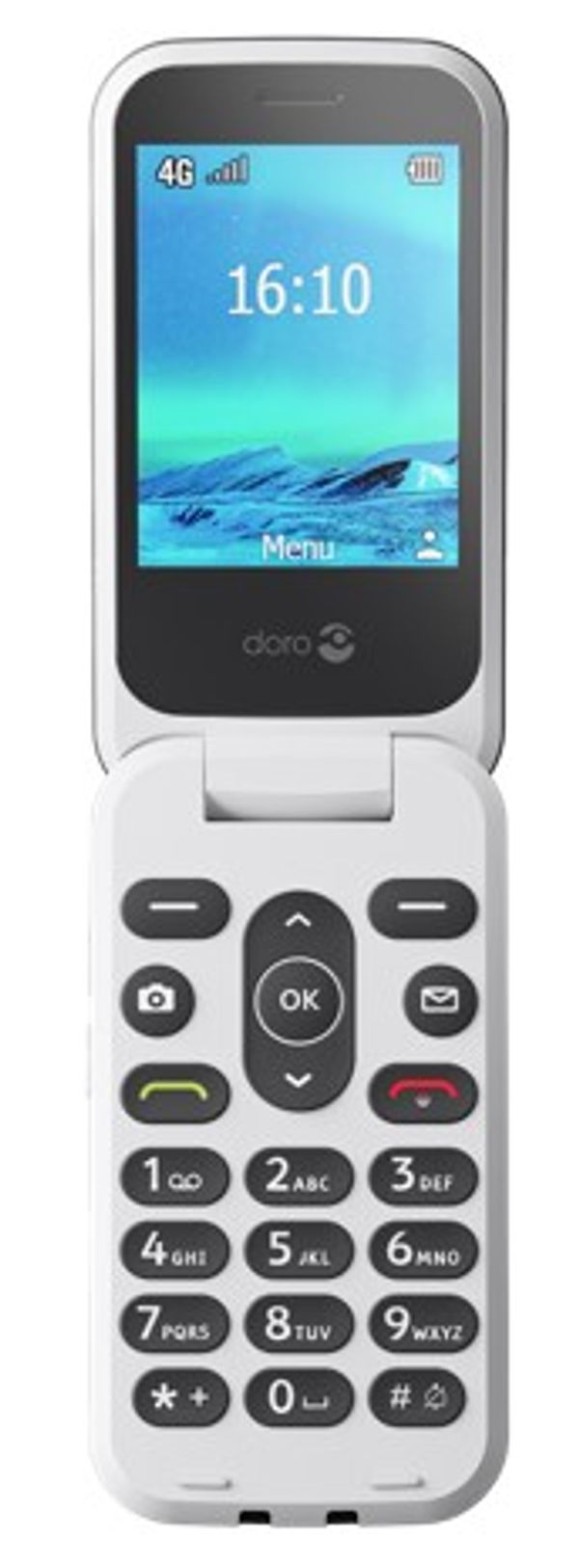 Doro DORO 2880 4G ČRN/BEL MOBILNI TELEOFON