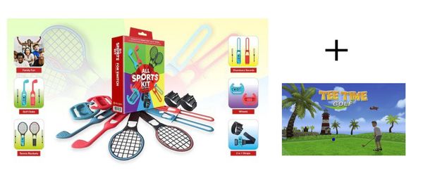 Excalibur EXCALIBUR ALL SPORTS KIT FOR SWITCH + TEE TIME