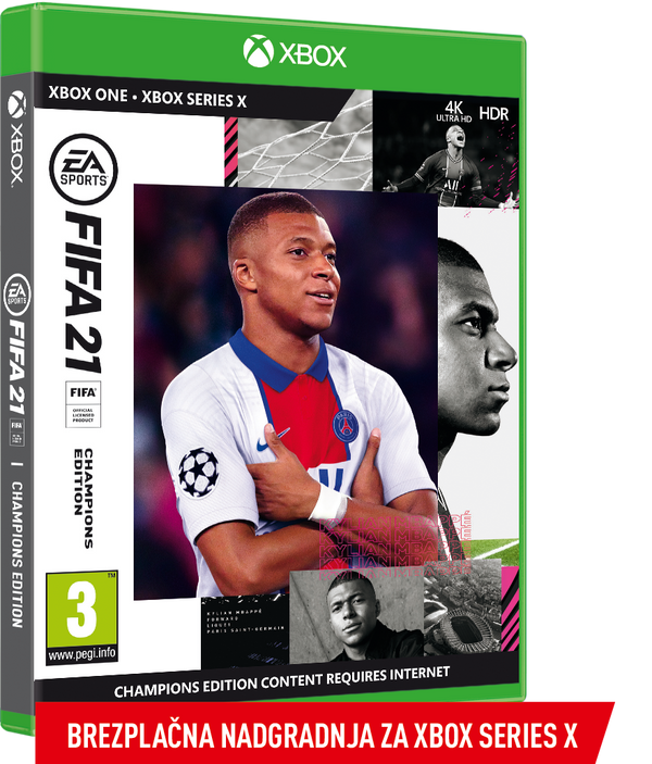EA FIFA 21 CHAMPIONS EDITION XBOX ONE