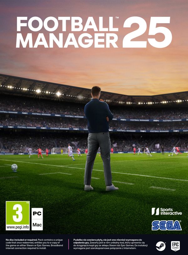 Sega FOOTBALL MANAGER 25 PC