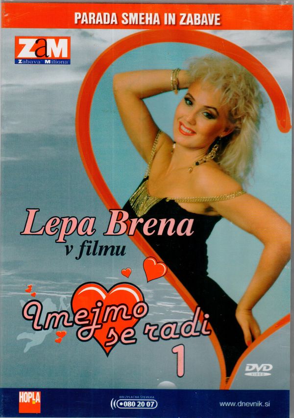 POSNETI MEDIJI IMEJMO SE RADI / LEPA BRENA - DVD