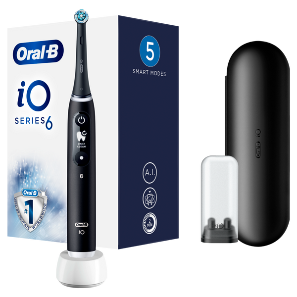 Oral-B IO6 ZOBNA ščETKA, čRNA ORAL-B