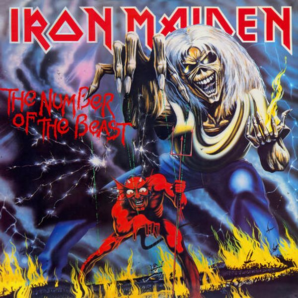 POSNETI MEDIJI IRON MAIDEN - LP/NUMBER OF THE BEAST