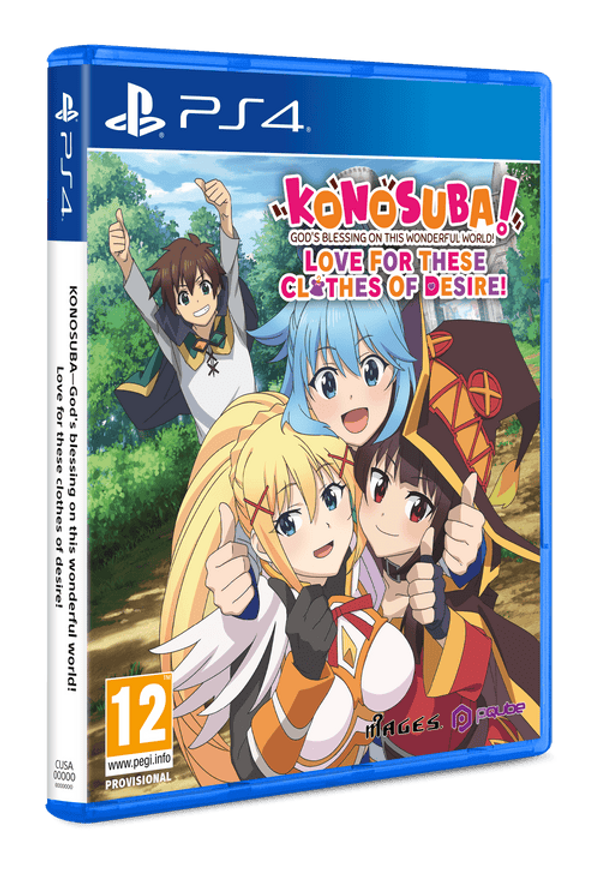 PQube KONOSUBA - GOD'S BLESSING THIS WONDERFUL WORLD PS4