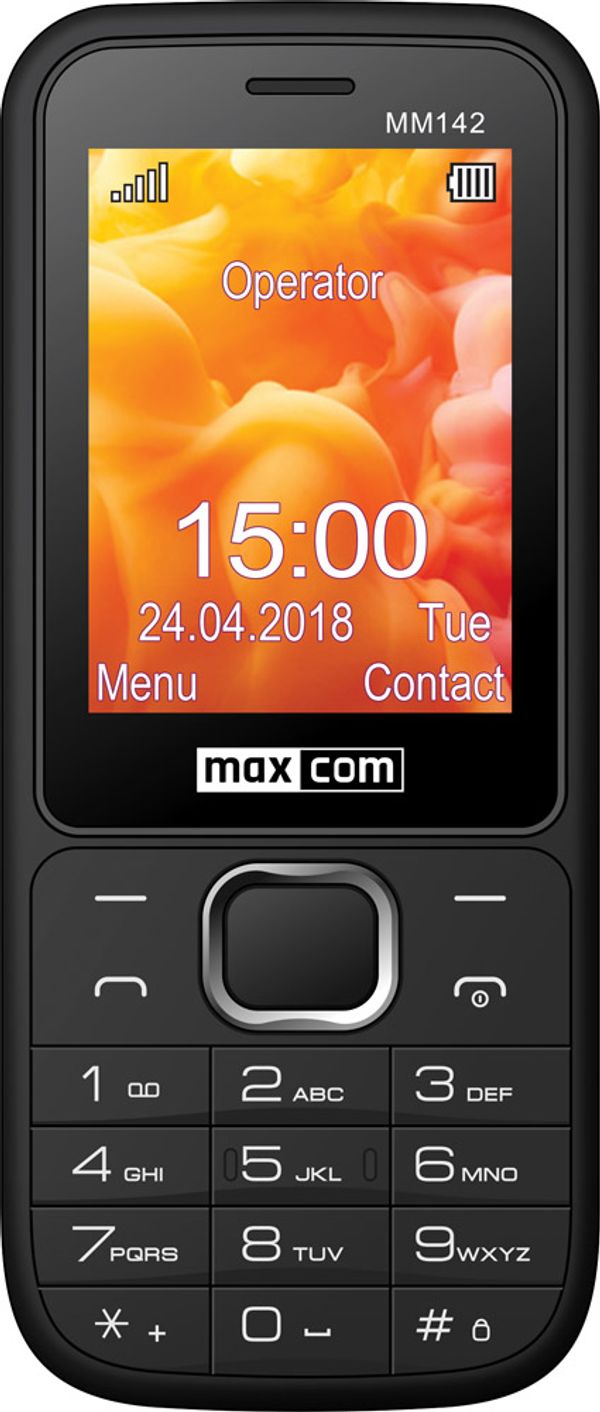 MaxCom MAXCOM MM142 ČRN MOBILNI TELEFON