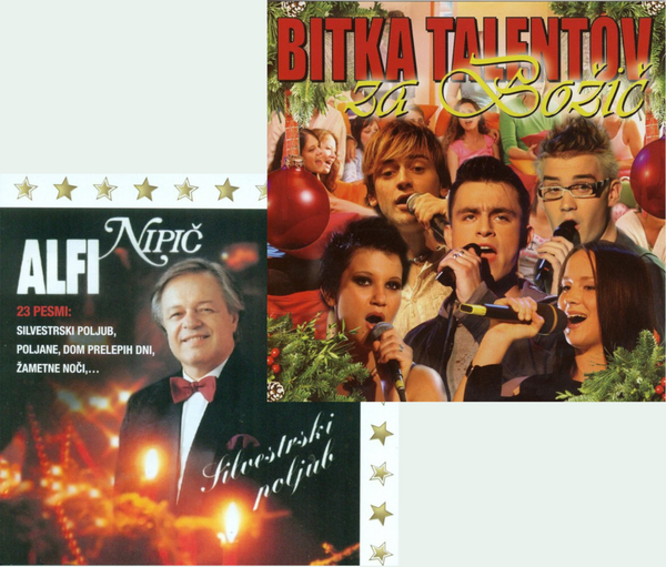 POSNETI MEDIJI NIPIČ A./VARIOUS - SILVESTRSKI P./BOŽIČ 2CD