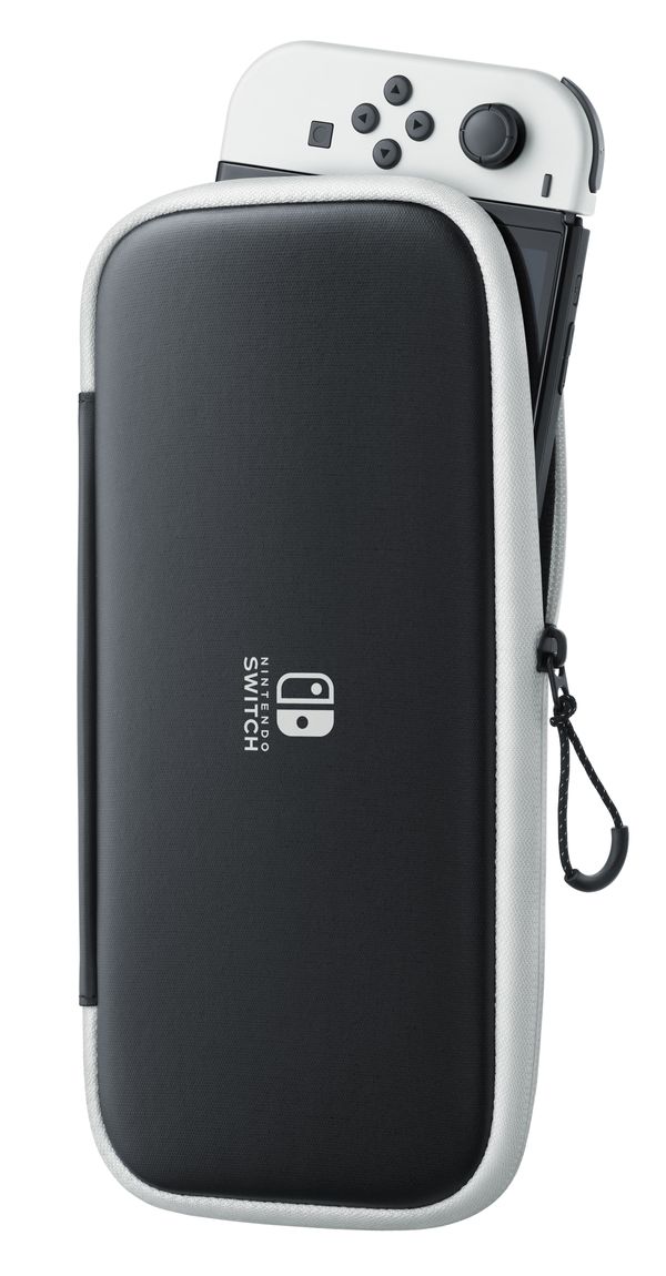 Nintendo NSW CARRYING CASE&SCREEN PROTECTOR BLACK & WHITE