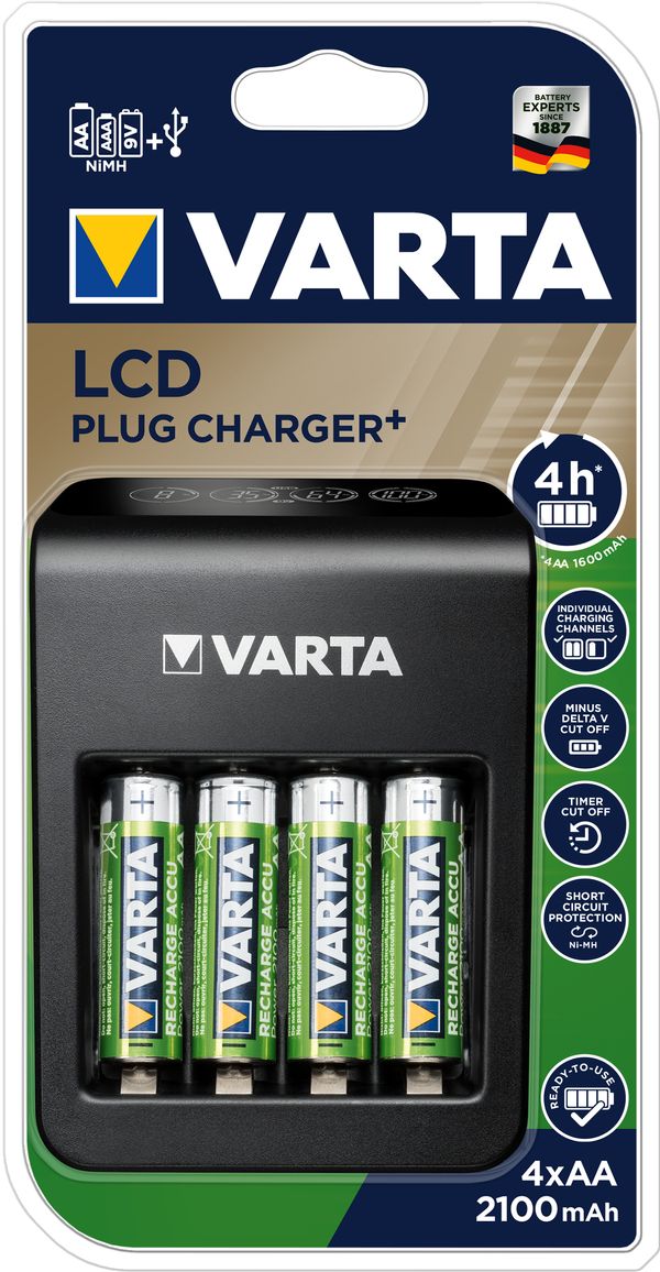 Varta POLNILNIK LCD PLUG CHARGER 57687