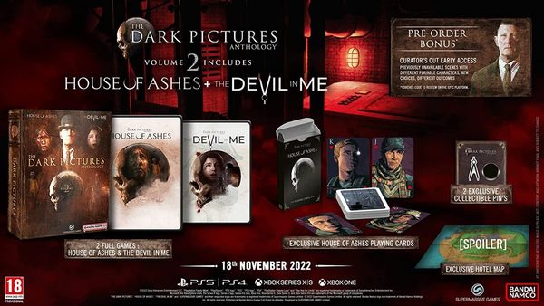 Namco Bandai PS4 THE DARK PICTURES ANTOLOGY VOLUME 2 LE PS4