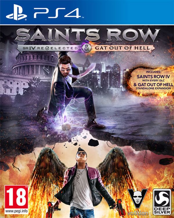 Deep Silver SAINTS ROW IV: RE-ELECTED + GAT OUT OF HELL PS4