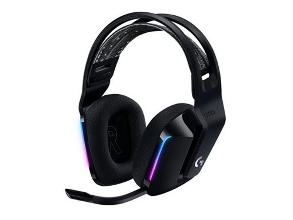 Logitech SLUŠALKE LOGITECH GAMING G733, ČRNE