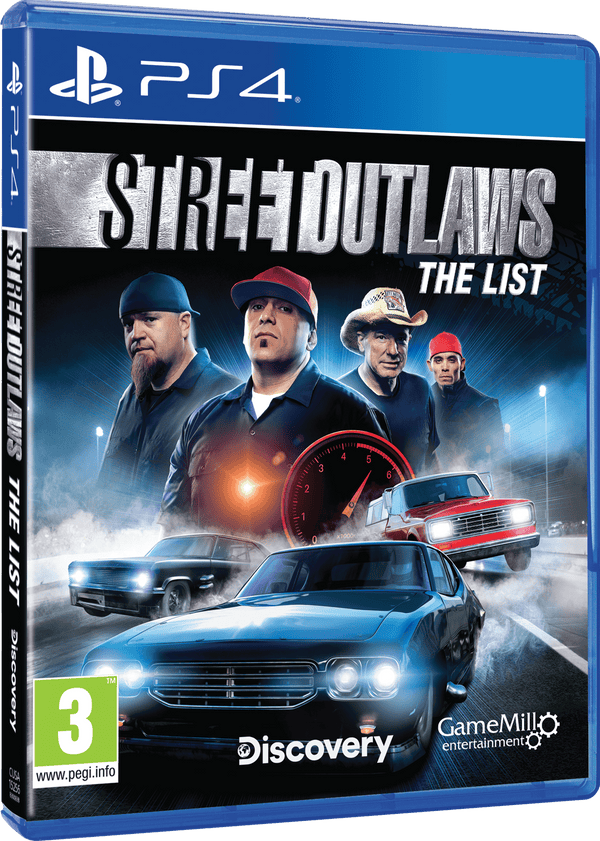 GameMill Entertainment STREET OUTLAWS THE LIST PS4
