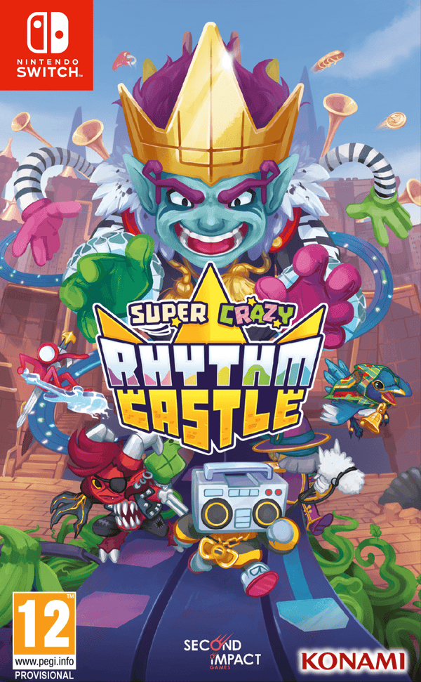 Konami SUPER CRAZY RHYTHM CASTLE NINTENDO SWITCH