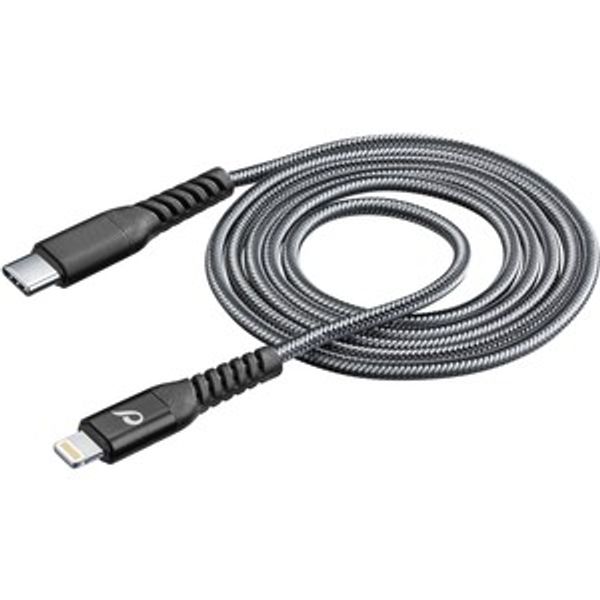 CellularLine TETRA KEVLAR USB-C NA MFI KABEL 1,2M, CELLULARLINE